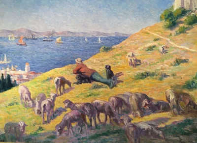 The Shepherd Observing the Sea