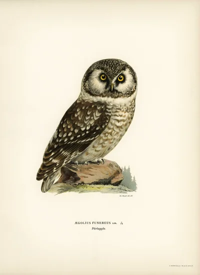 Boreal Owl (Aegolius funereus)