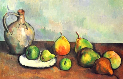 Still Life with Pitcher and Fruits