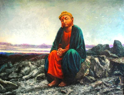 Buddha In The Desert