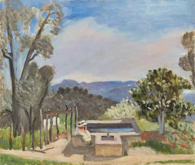 Le vivier (Paysage de Provence)