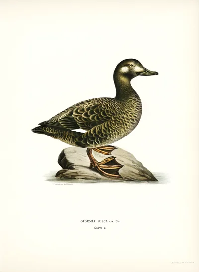 White-winged Scoter (Oidemia Fusca)