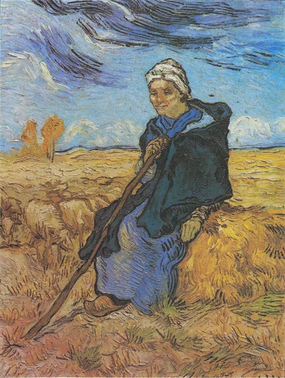 Shepherdess, The (after Millet)