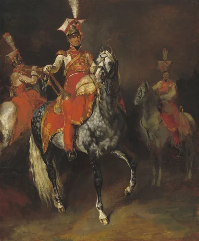 Mounted Trumpeter of Napoleon's Imperial Guard
