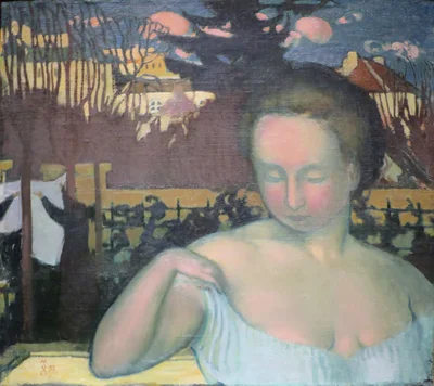 Portrait of Marthe Denis, the Artist's Wife