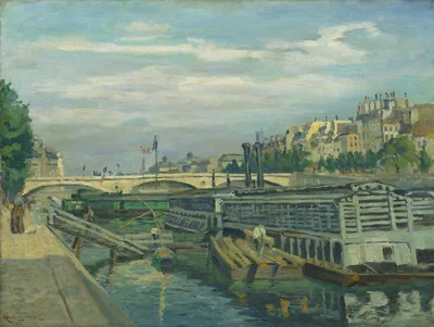 The Louis-Philippe Bridge in Paris