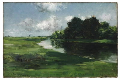 Long Island Landscape after a Shower of Rain (After the Shower)