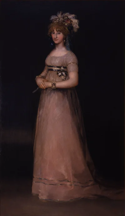 Portrait of María Luisa de Borbón y Vallabriga