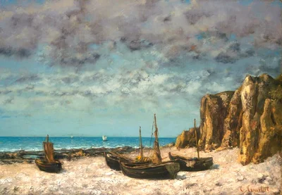Boats on a Beach