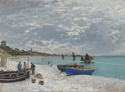 La Plage à Sainte-Adresse