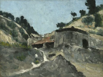 Paysage avec moulin à eau (Landscape with Water Mill)