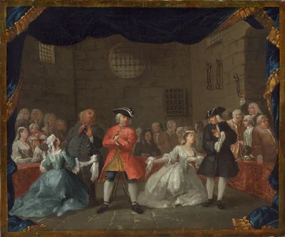 A Scene from The Beggar's Opera