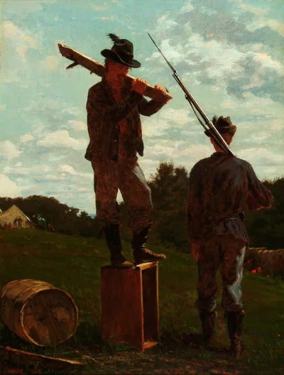 Punishment for Intoxication (In Front of the Guardhouse)