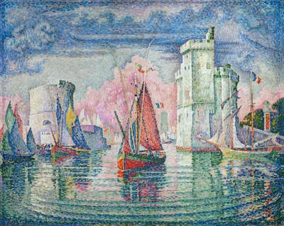 Entrance of La Rochelle Harbor