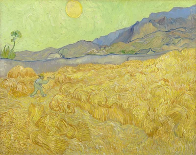 Wheatfield with a Reaper