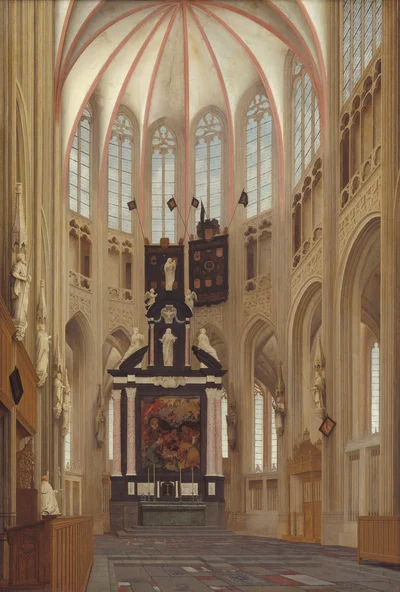 Interior of the Cathedral of Saint John at 's-Hertogenbosch