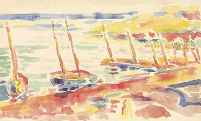 Bateaux à Collioure