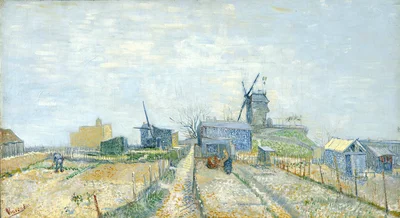 Montmartre: mills and vegetable gardens