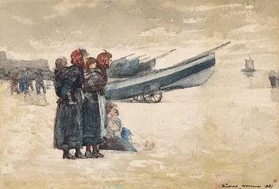 On the Beach, Tynemouth