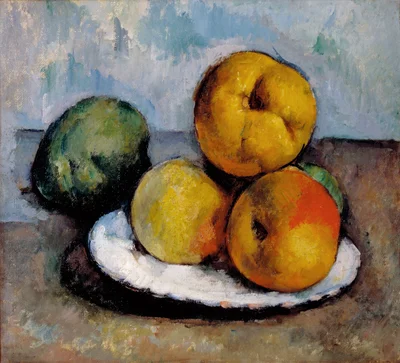 Still Life With Quince, Apples, and Pears