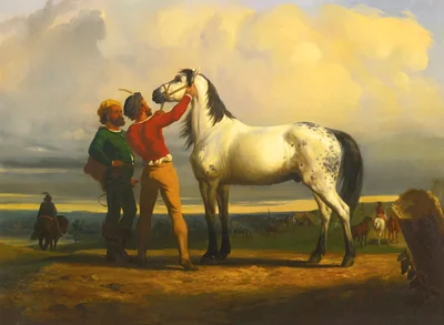 The Grey Horse (At the Horse Fair)