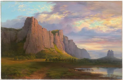 Mount Arapiles and the Mitre Rock