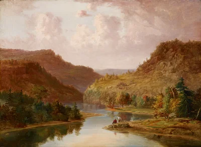 Landscape with Stream