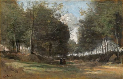 Ville d'Avray, Path in the Woods