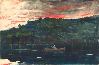 Sunrise, Fishing in the Adirondacks