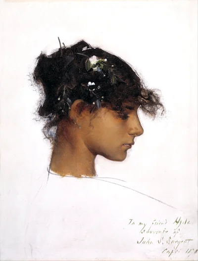 Rosina Ferrara, Head of a Capri Girl