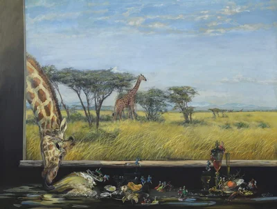 Breakfast with Giraffes