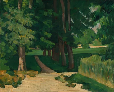 The Driveway at the Jas de Bouffan