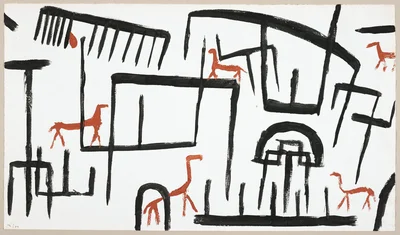 Animals in an Enclosure
