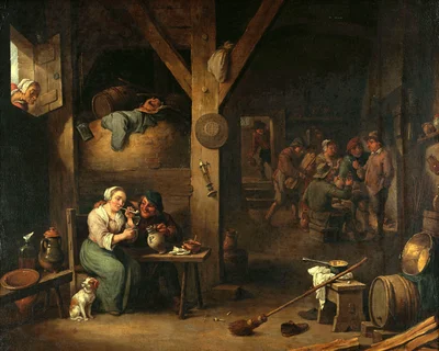 Intérieur de taverne