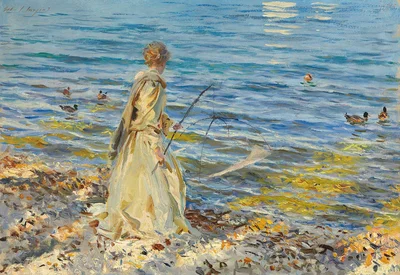 Girl Fishing