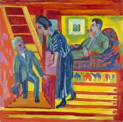 The Visit - Couple and Newcomer