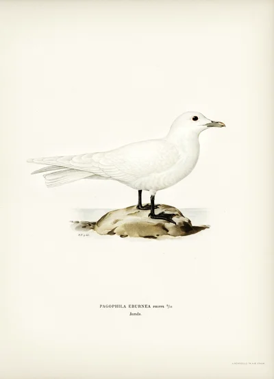 Ivory Gull (Pagophila Eburnea)