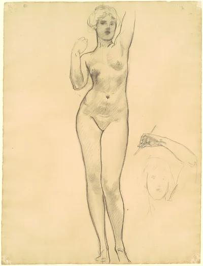 Studies of Aphrodite for 'Aphrodite and Eros'