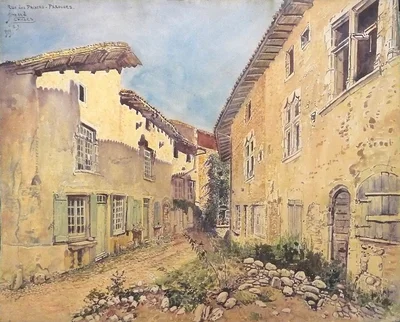 Pérouges,Rue Des Princes