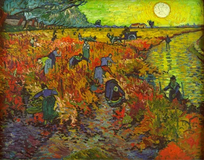 The Red Vineyard