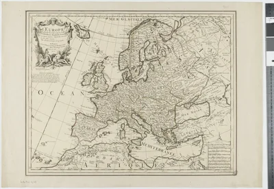 L'Europe: dressée sur les observations de M.rs de l'Academie royale des sciences