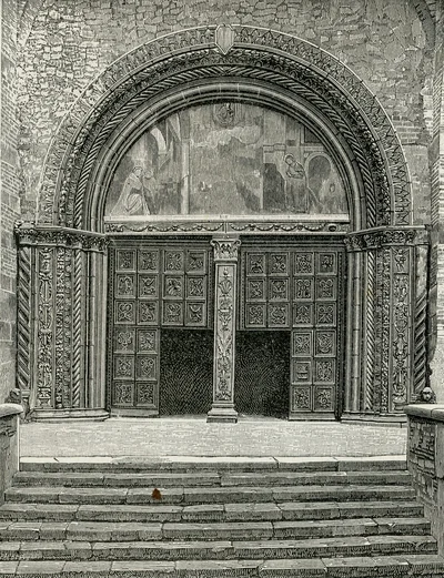 Porta Della Chiesa Di S.Maria Del Carmine