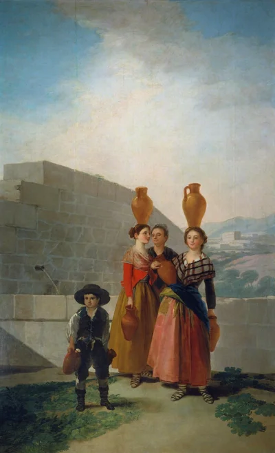 Women Carrying Water