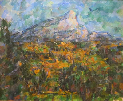 Mont Sainte-Victoire from Les Lauves