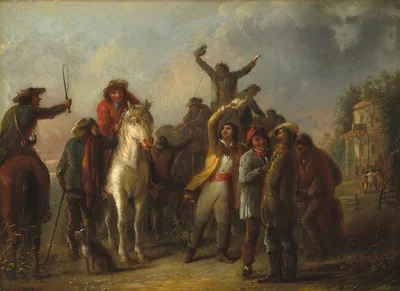 Election Scene, Catonsville, Baltimore County