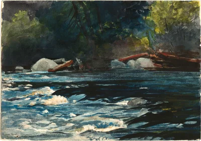 The Rapids, Hudson River, Adirondacks