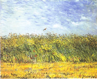 Wheat Field with a Lark
