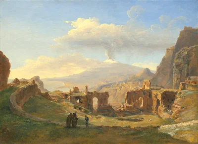 The Roman Theater at Taormina