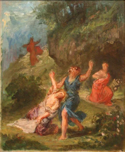 Orphée secourant Eurydice