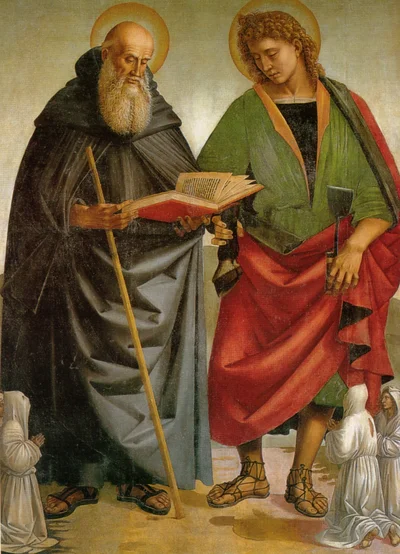 Saints Eligius and Anthony Abbot